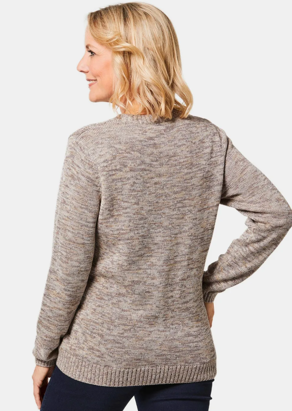 Pullover mit Glanzgarn