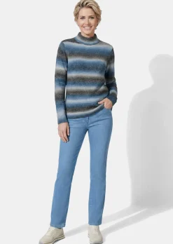 Pullover mit Stehkragen