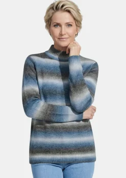 Pullover mit Stehkragen