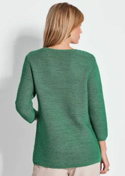 Pullover mit Strick-Details