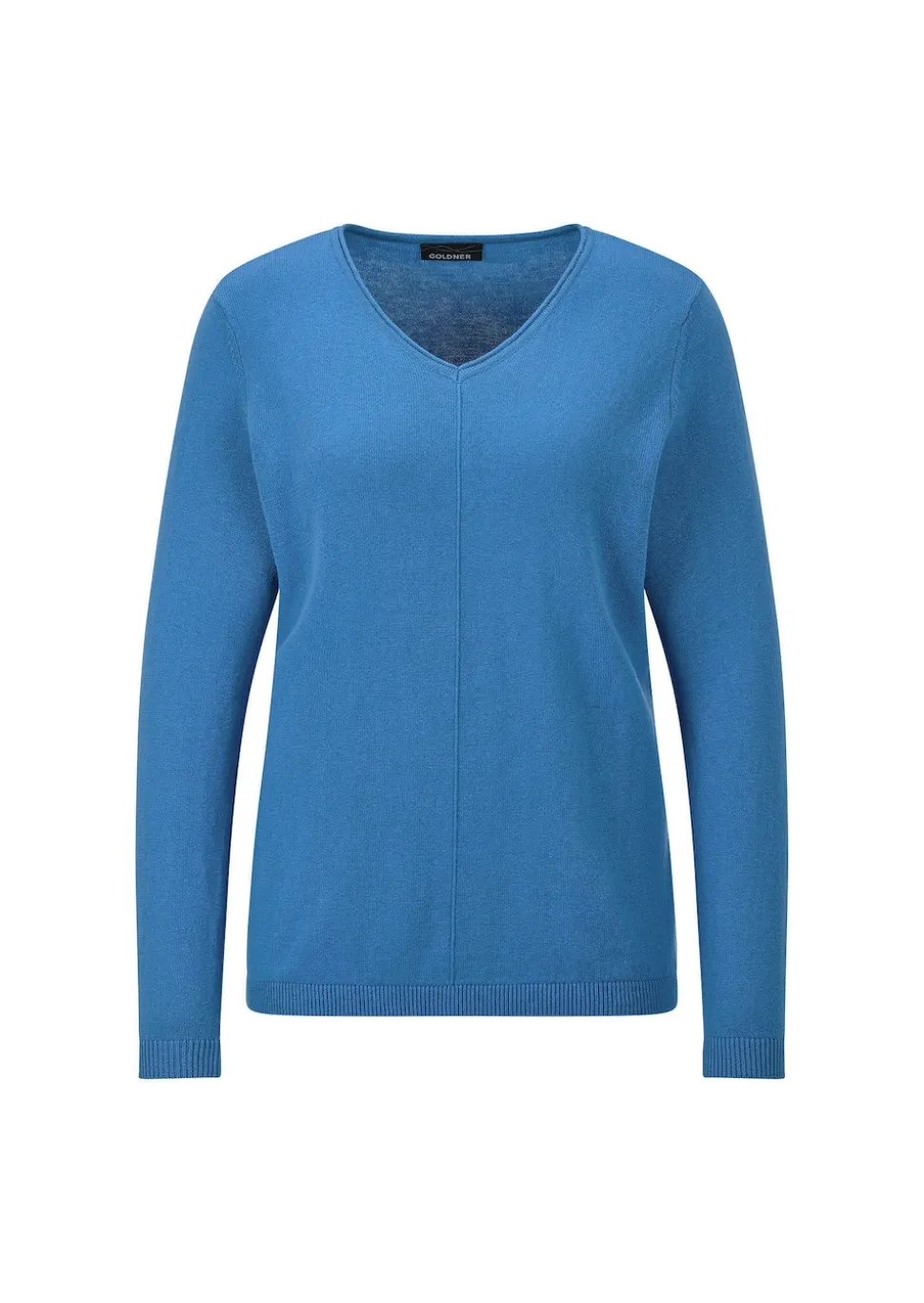 Pullover mit V-Ausschnitt aus COTTAMIRA