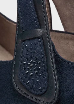 Pumps mit Klettverschluss