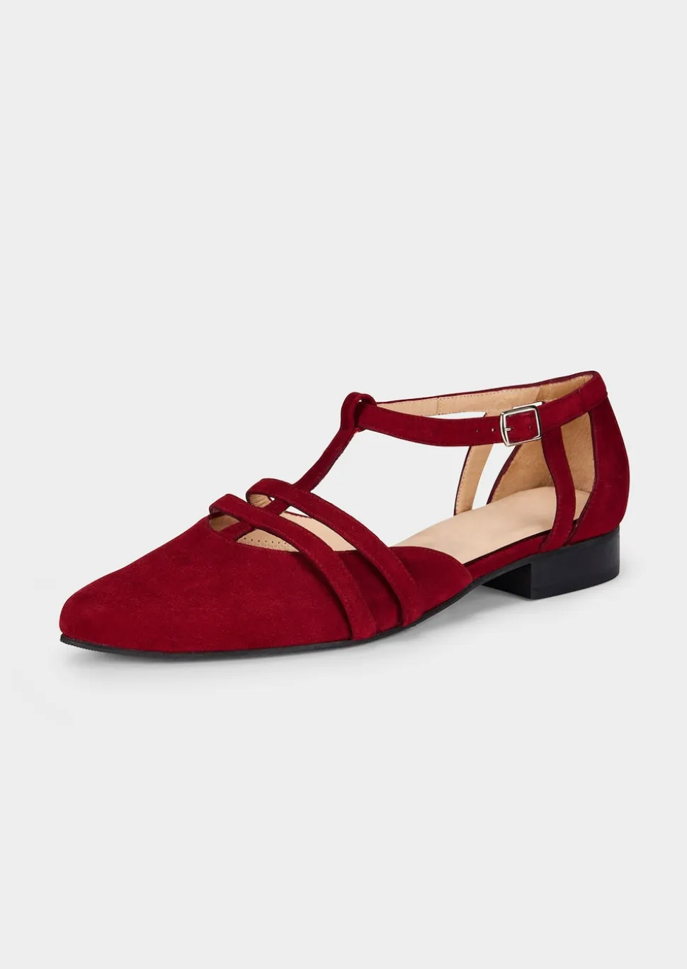 Pumps mit Riemchen in Komfort-Weite