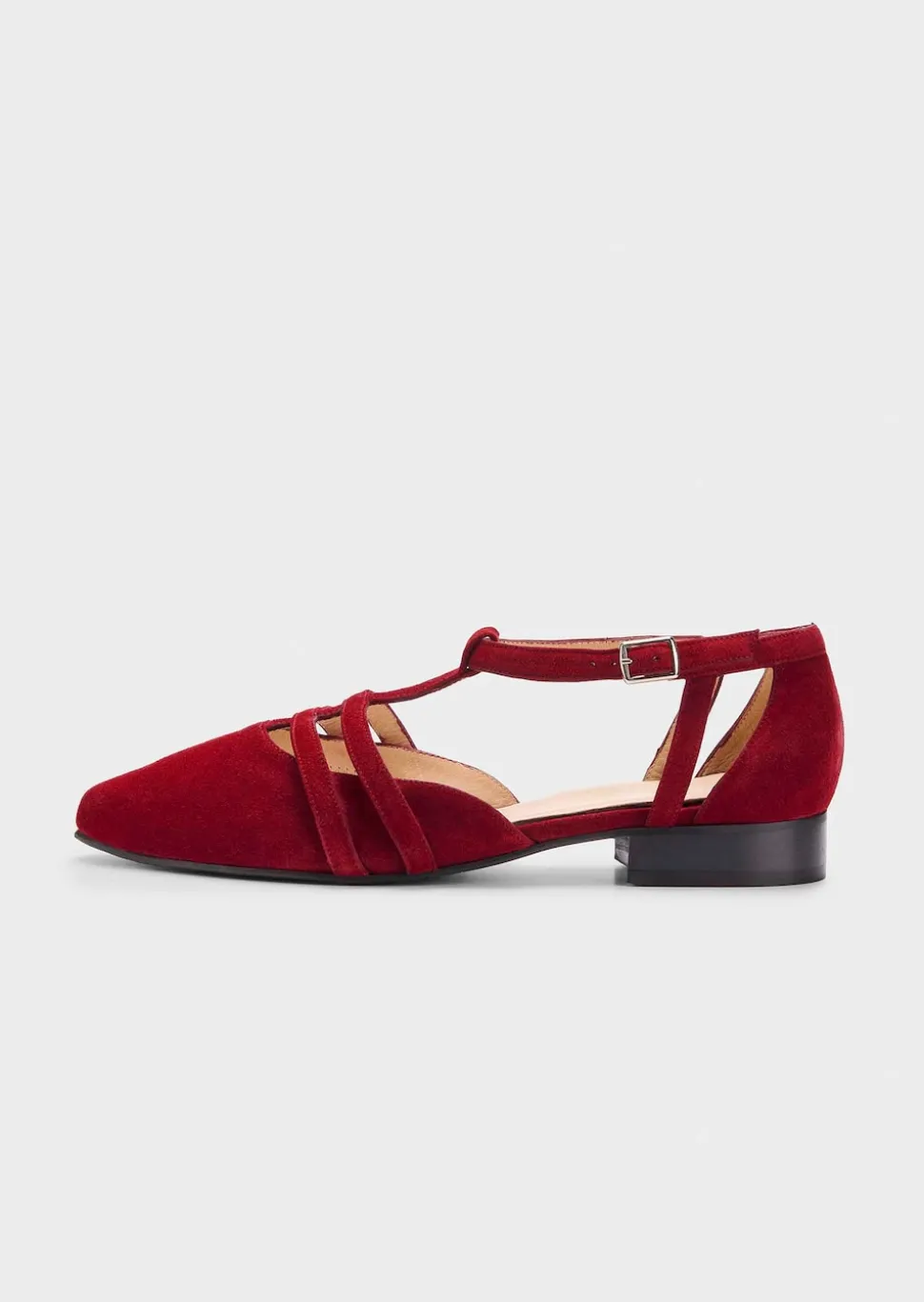 Pumps mit Riemchen in Komfort-Weite
