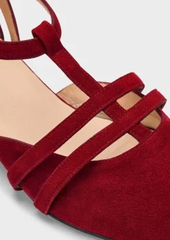 Pumps mit Riemchen in Komfort-Weite