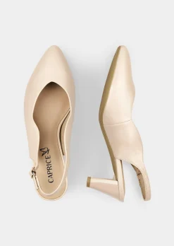 Pumps mit schmalem Fersenriemen