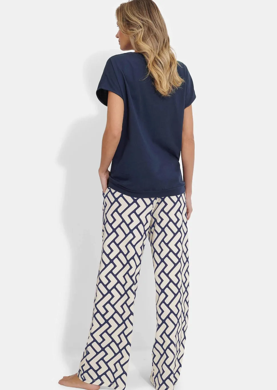 Pyjama aus Baumwolle und Modal