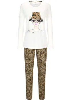 Pyjama mit Animal Print