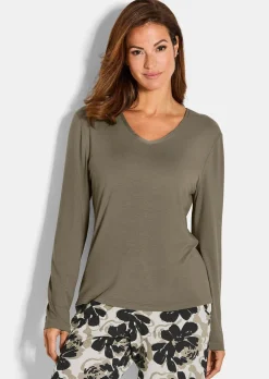 Pyjamashirt aus Viskose