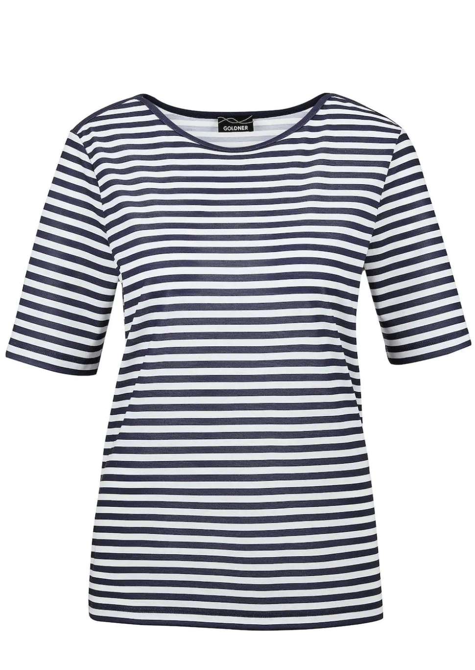 Ringelshirt aus Viskosejersey