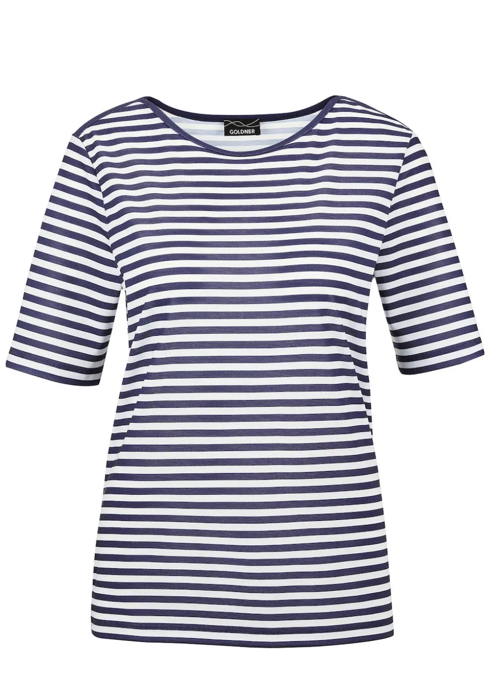 Ringelshirt aus Viskosejersey