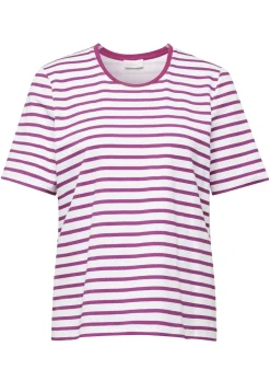 Ringelshirt mit Halbarm