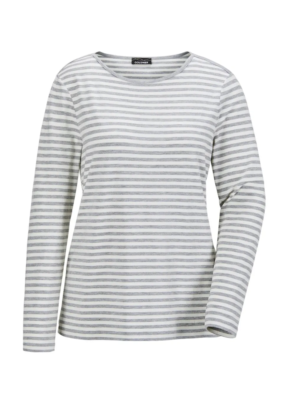 Ringelshirt mit U-Boot-Ausschnitt