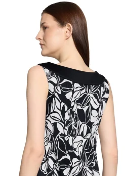 Ärmelloses Wendekleid mit zwei Mustern