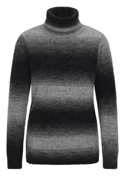 Rolkragenpullover mit Schurwolle