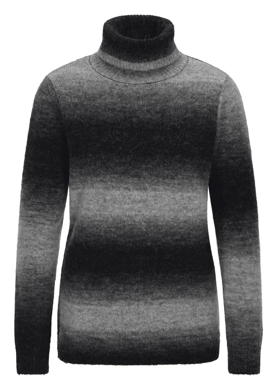 Rolkragenpullover mit Schurwolle