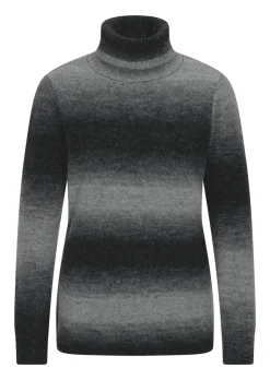 Rolkragenpullover mit Schurwolle
