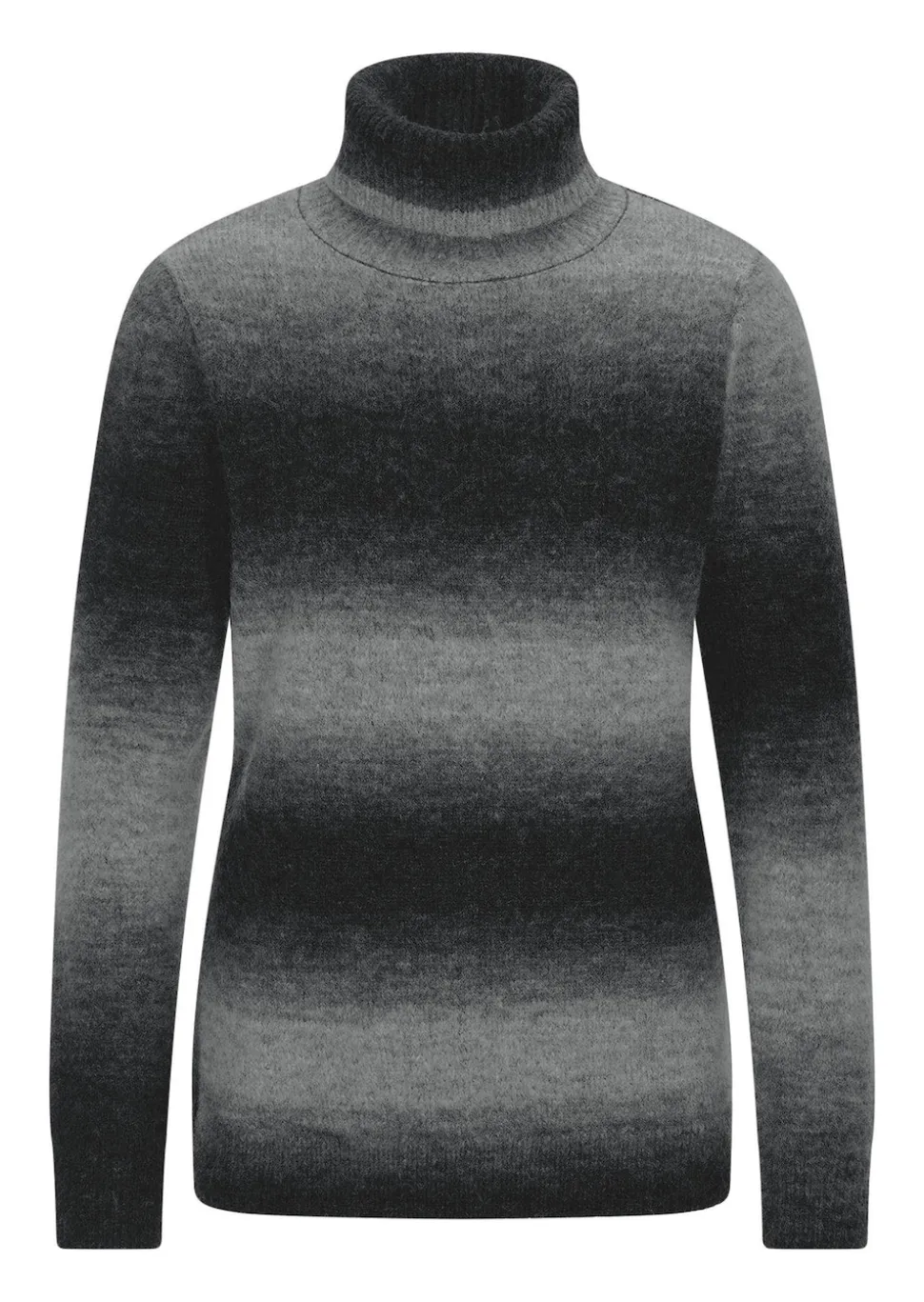 Rolkragenpullover mit Schurwolle