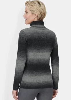 Rolkragenpullover mit Schurwolle