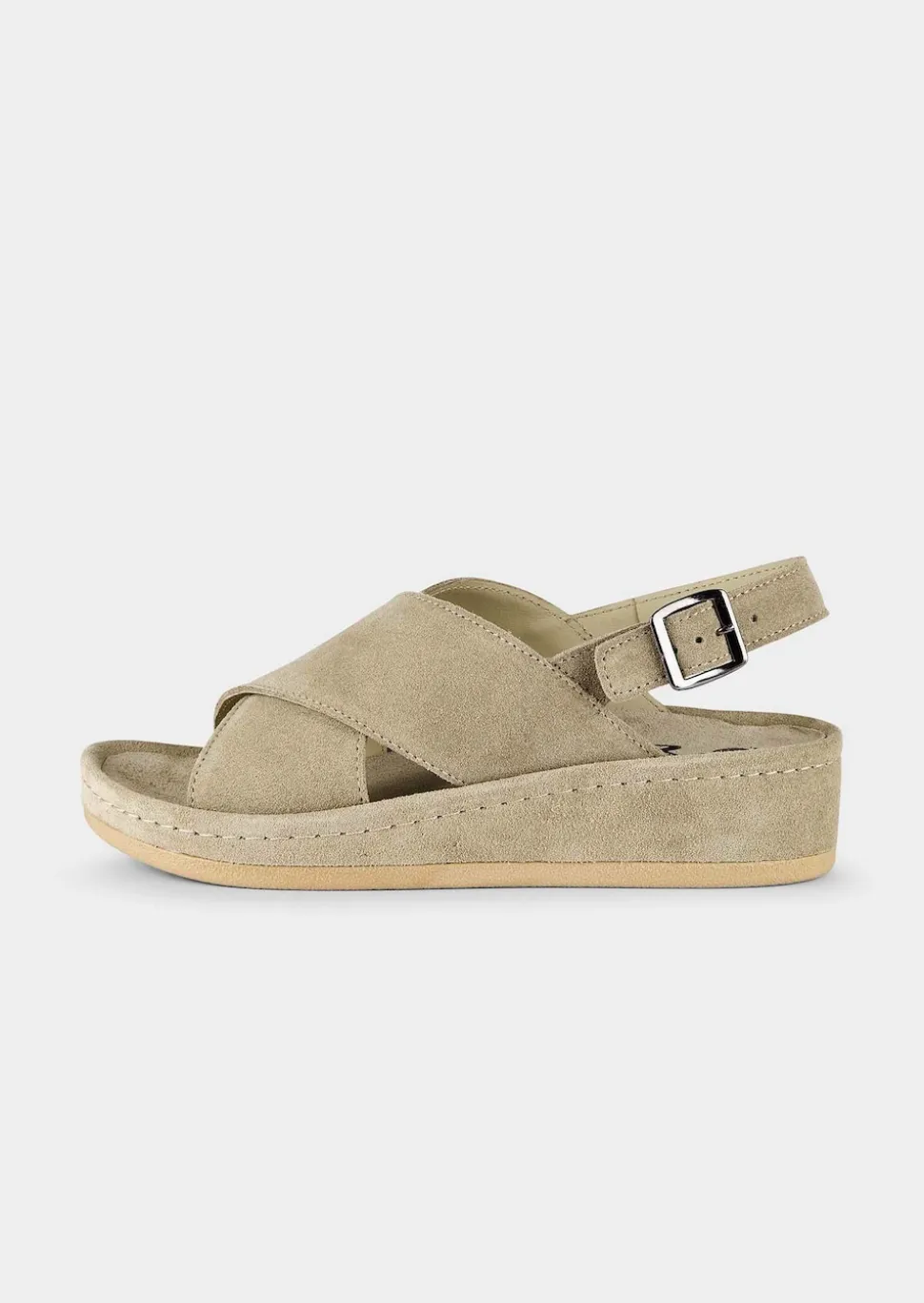 Sandale mit auswechselbarem Fußbett