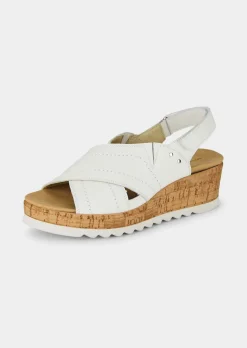 Sandale mit verstellbarem Klettriemen
