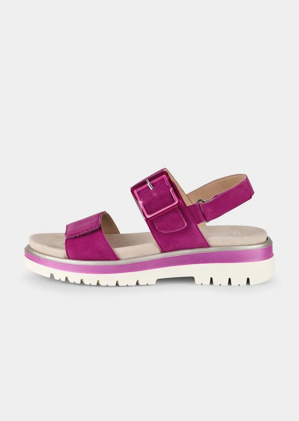 Sandalen mit dekorativer Zierschließe