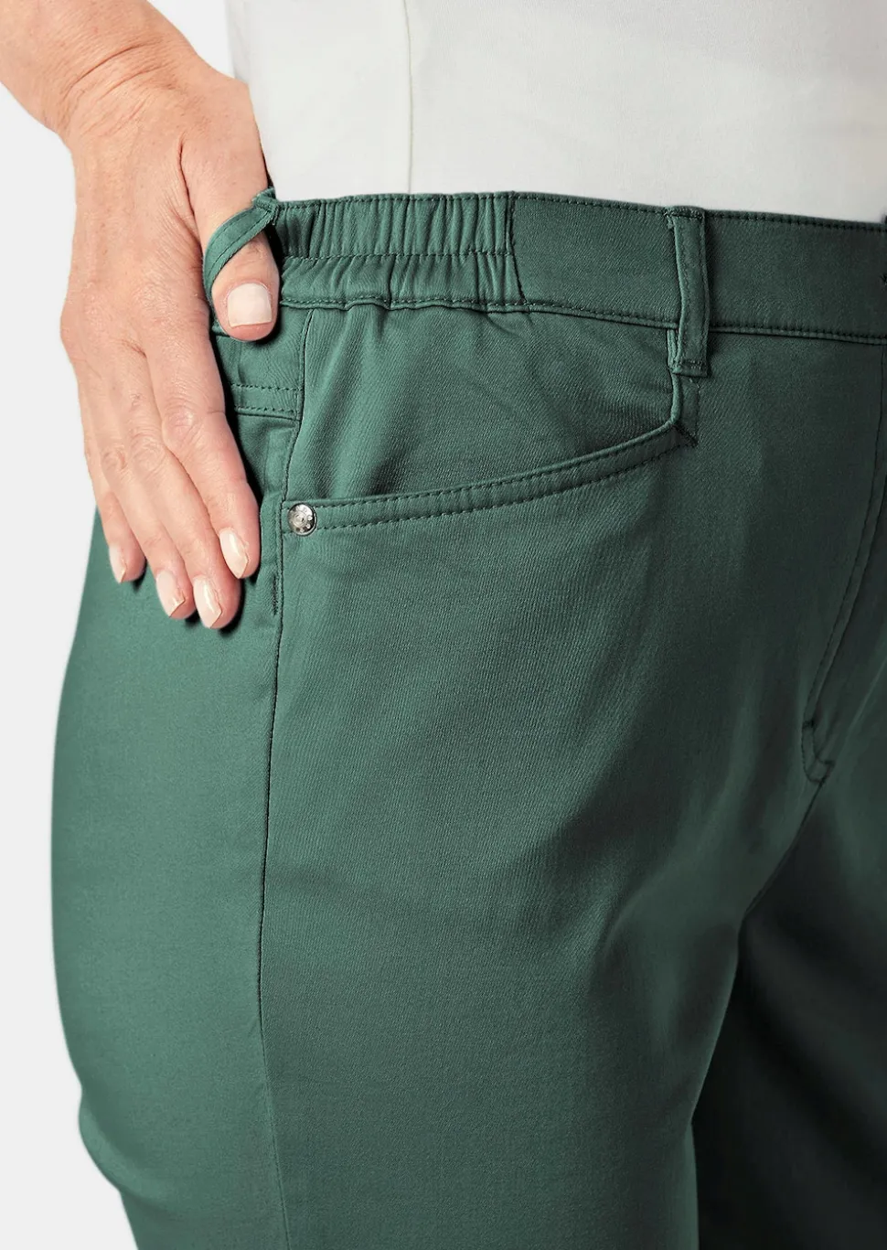 Satin-Baumwollhose LOUISA