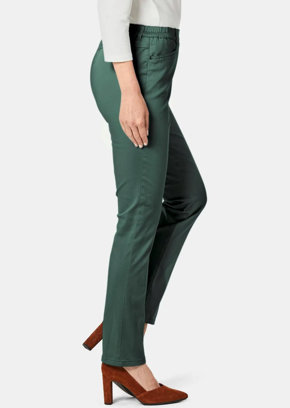 Satin-Baumwollhose LOUISA