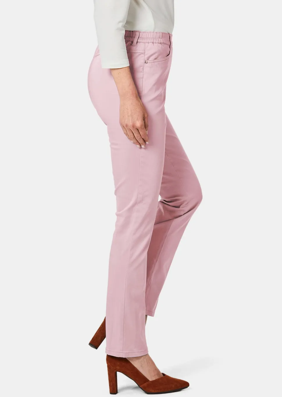 Satin-Baumwollhose LOUISA