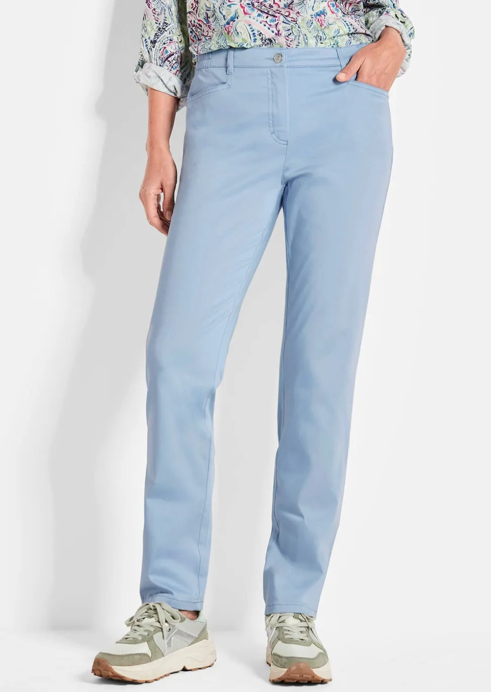 Satin-Baumwollhose LOUISA