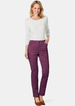 Satin-Baumwollhose LOUISA