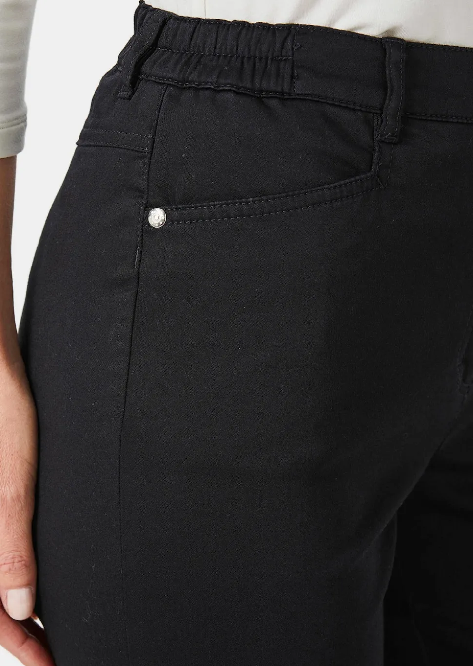 Satin-Baumwollhose LOUISA