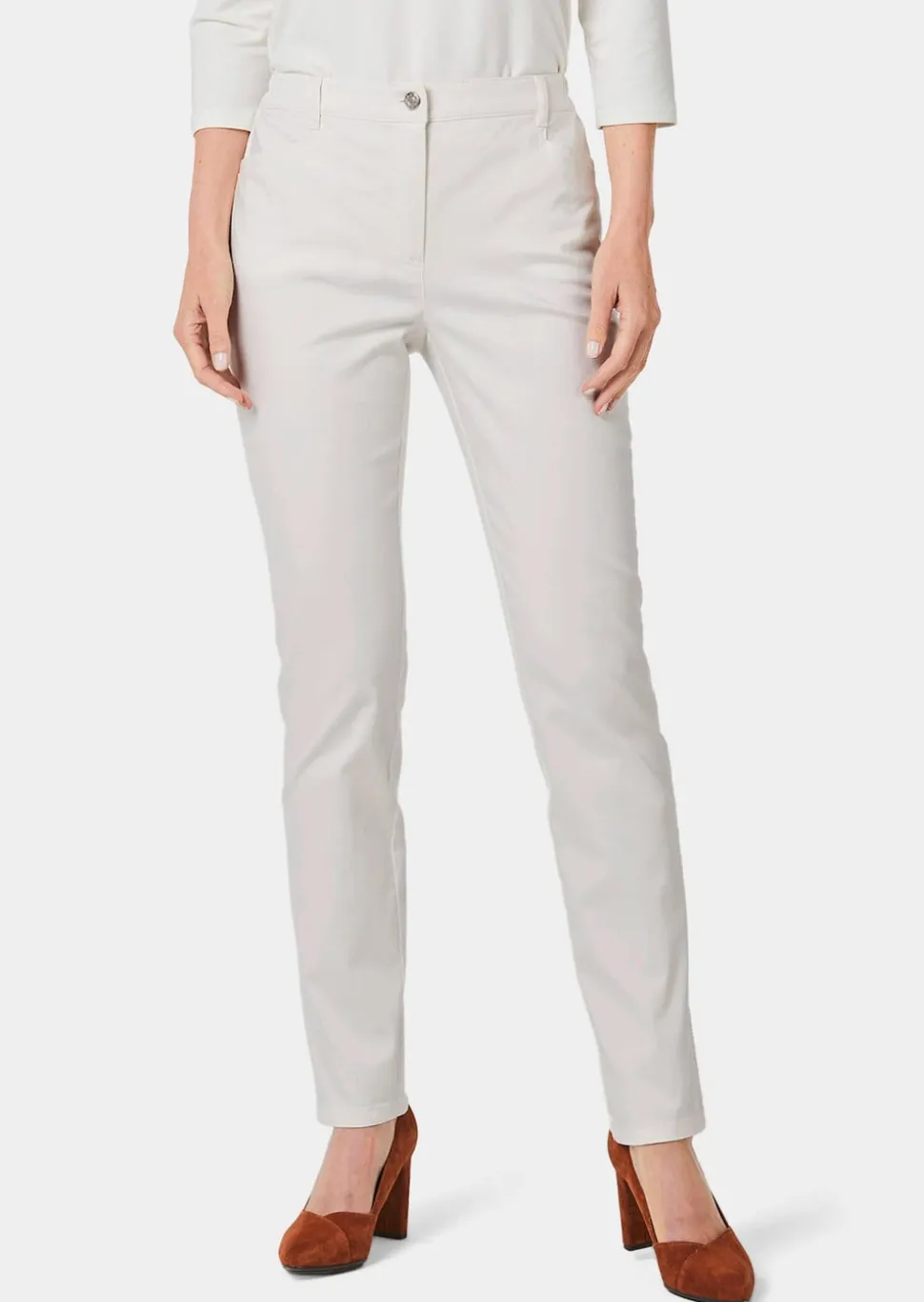 Satin-Baumwollhose LOUISA