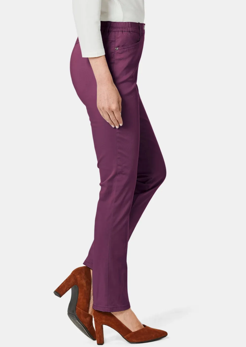 Satin-Baumwollhose LOUISA COMFORT+