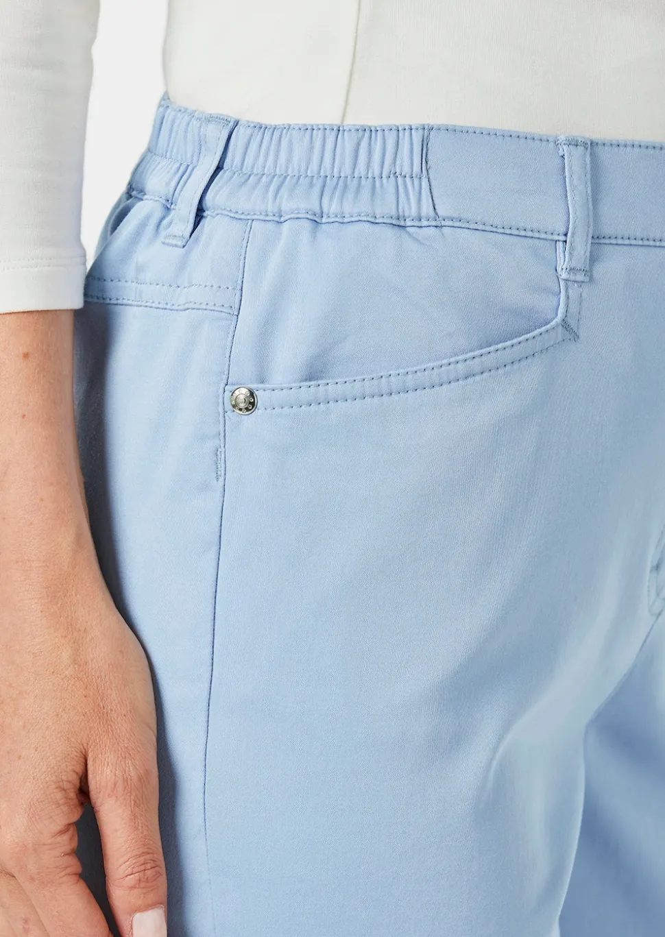 Satin-Baumwollhose LOUISA COMFORT+
