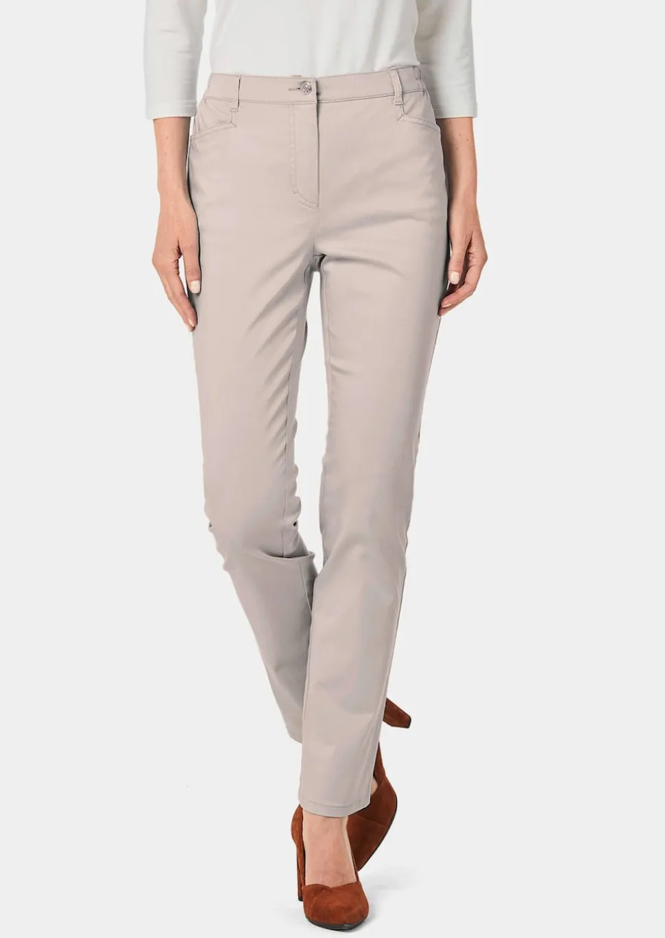 Satin-Baumwollhose LOUISA COMFORT+