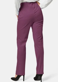 Schlupfhose LOUISA aus Baumwoll-Satin