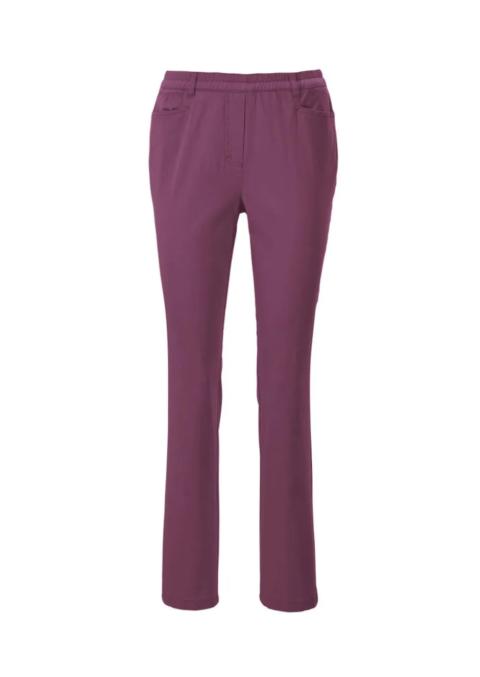 Schlupfhose LOUISA aus Baumwoll-Satin