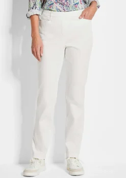 Schlupfhose LOUISA aus Baumwoll-Satin