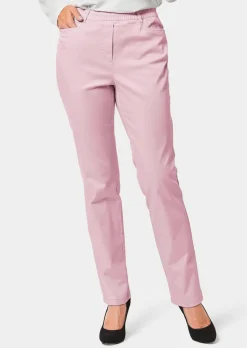 Schlupfhose LOUISA aus Baumwoll-Satin