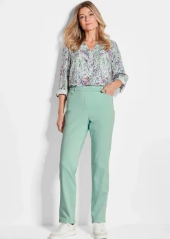 Schlupfhose LOUISA aus Baumwoll-Satin