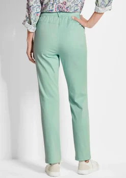Schlupfhose LOUISA aus Baumwoll-Satin