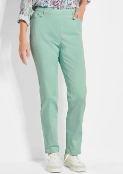 Schlupfhose LOUISA aus Baumwoll-Satin