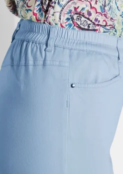 Schlupfhose LOUISA aus Baumwoll-Satin