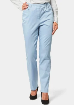 Schlupfhose LOUISA aus Baumwoll-Satin
