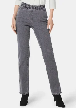 Schlupfjeans CARLA mit Glitzersteinen