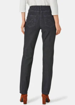 Schlupfjeans CARLA mit Glitzersteinen