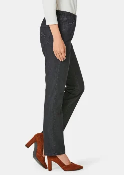 Schlupfjeans CARLA mit Glitzersteinen