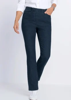 Schlupfjeans CARLA mit Glitzersteinen