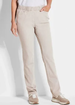 Schlupfjeans CARLA mit Glitzersteinen